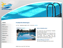 Tablet Screenshot of freibadspass.de